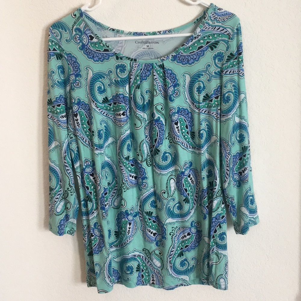 Croft & Barrow Top Size M